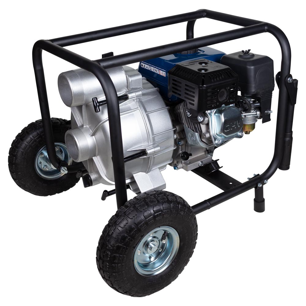 Мотопомпа Wetron 7.5 к.с. Hmax 26м Qmax 60м³/год (4-х тактний) для брудної води WM80W