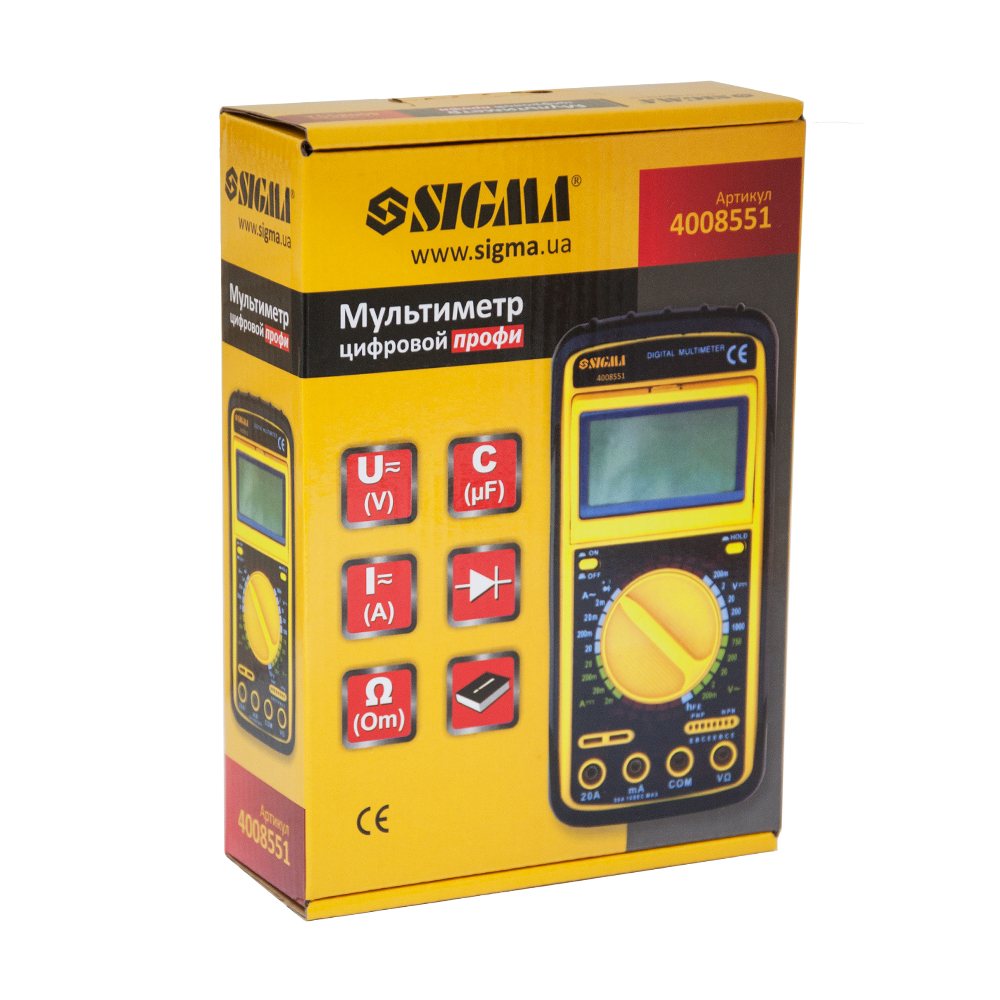 Мультиметр цифровий Sigma профі