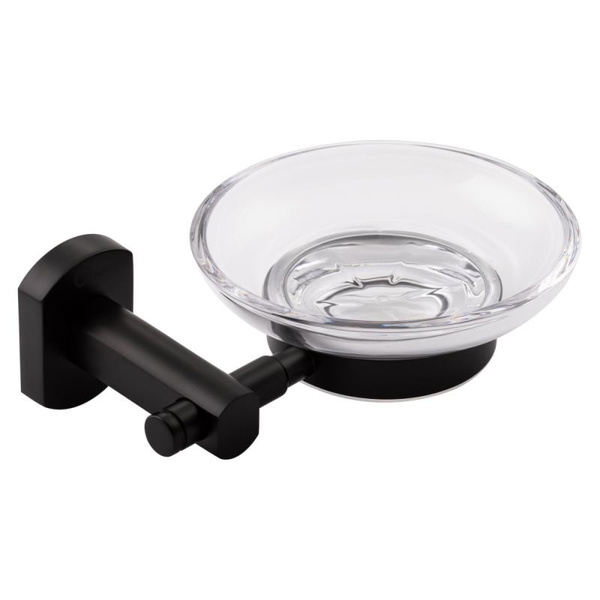 Мильниця Qtap Liberty настінна Black (QTLIBBLM1159)