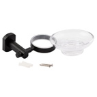 Мильниця Qtap Liberty настінна Black (QTLIBBLM1159)
