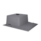 Мойка для кухни интегрированная Lidz Handmade H6350R крыло справа Brushed Steel 3,0/1,0 мм (LDH6350BRUR45587)
