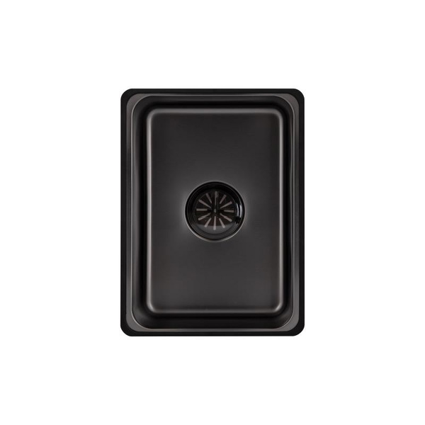 Мойка для кухни интегрированная Lidz Handmade H6845HB Decor Black PVD Honeycomb 3,0/1,0 мм (LDH6845HDECBLM49445)