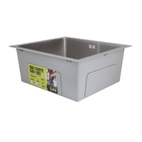 Мойка для кухни интегрированная под столешницу Lidz Handmade H4843 Brushed Steel 3,0/1,0 мм (LDH4843BRU49441)