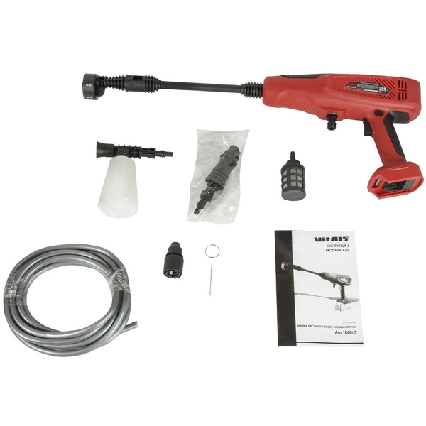 Мойка высокого давления аккумуляторная Vitals Master Am 1860n3 (без аккумулятора)