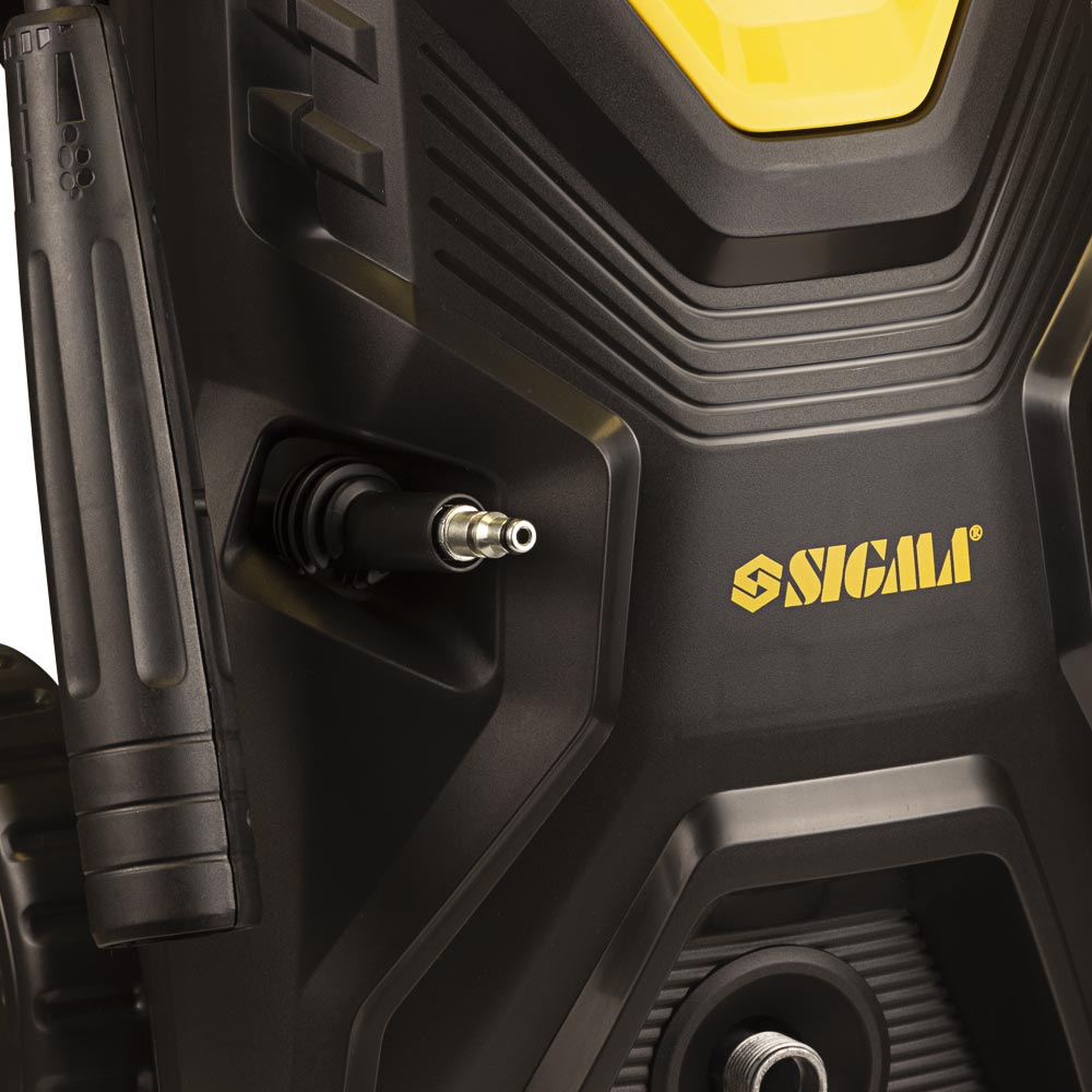 Мойка высокого давления Sigma 2500Вт max 165бар 5.6л/мин шланг 5.5 м