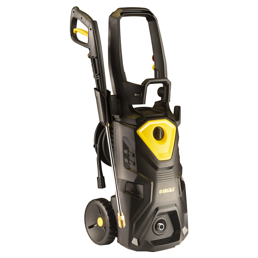 Мойка высокого давления Sigma 2500Вт max 180бар 5.6л/мин шланг 8 м (асинхронный двигатель)