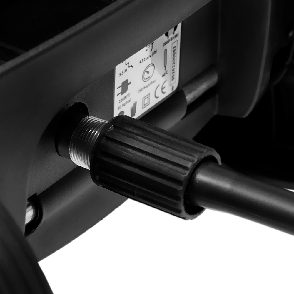 Мойка высокого давления Vortex 2000Вт max 150бар 7.2л/мин + турбонасадка (быстросъемное соединение)