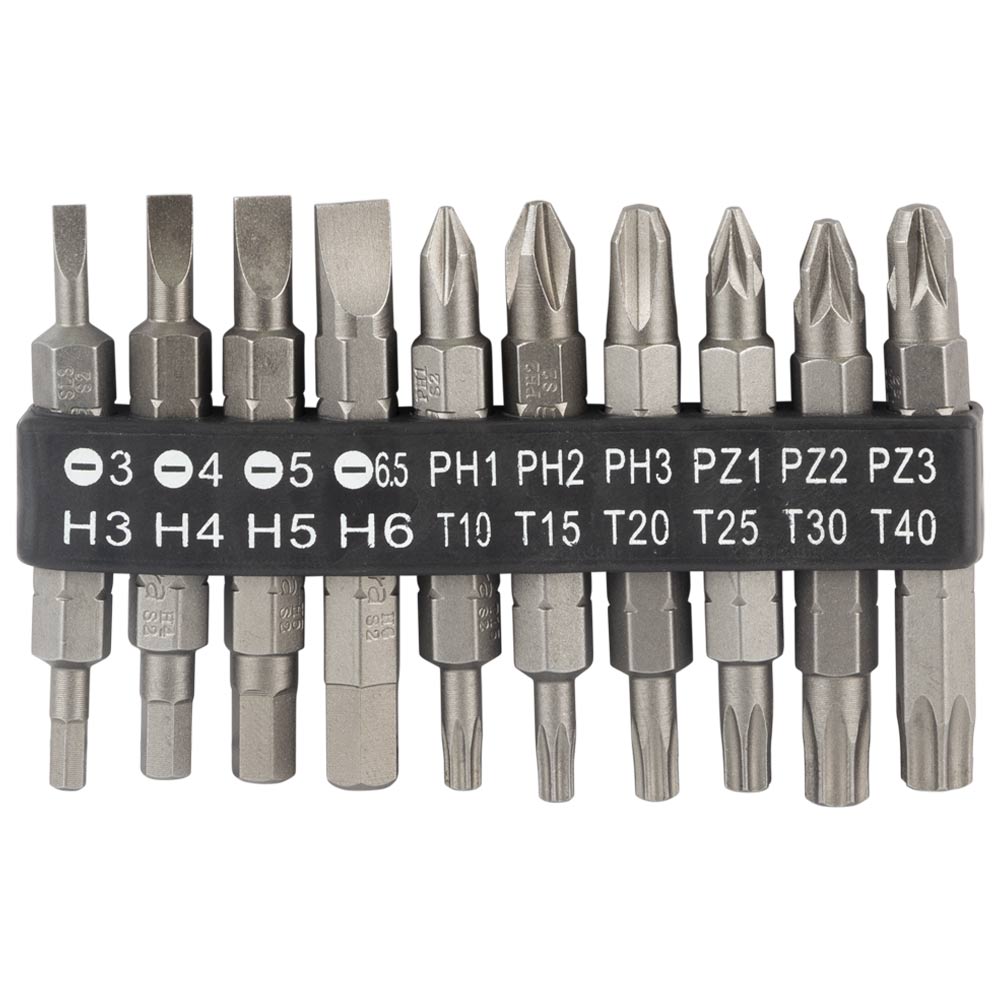 Набор бит Ultra S2 25 мм 1/4" с держателем 20 шт (блистер)