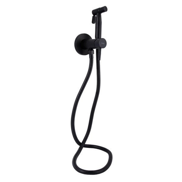 Набір для гігієнічного душу Lidz Aria 111 Black округлий (LDARI111BLA46107)