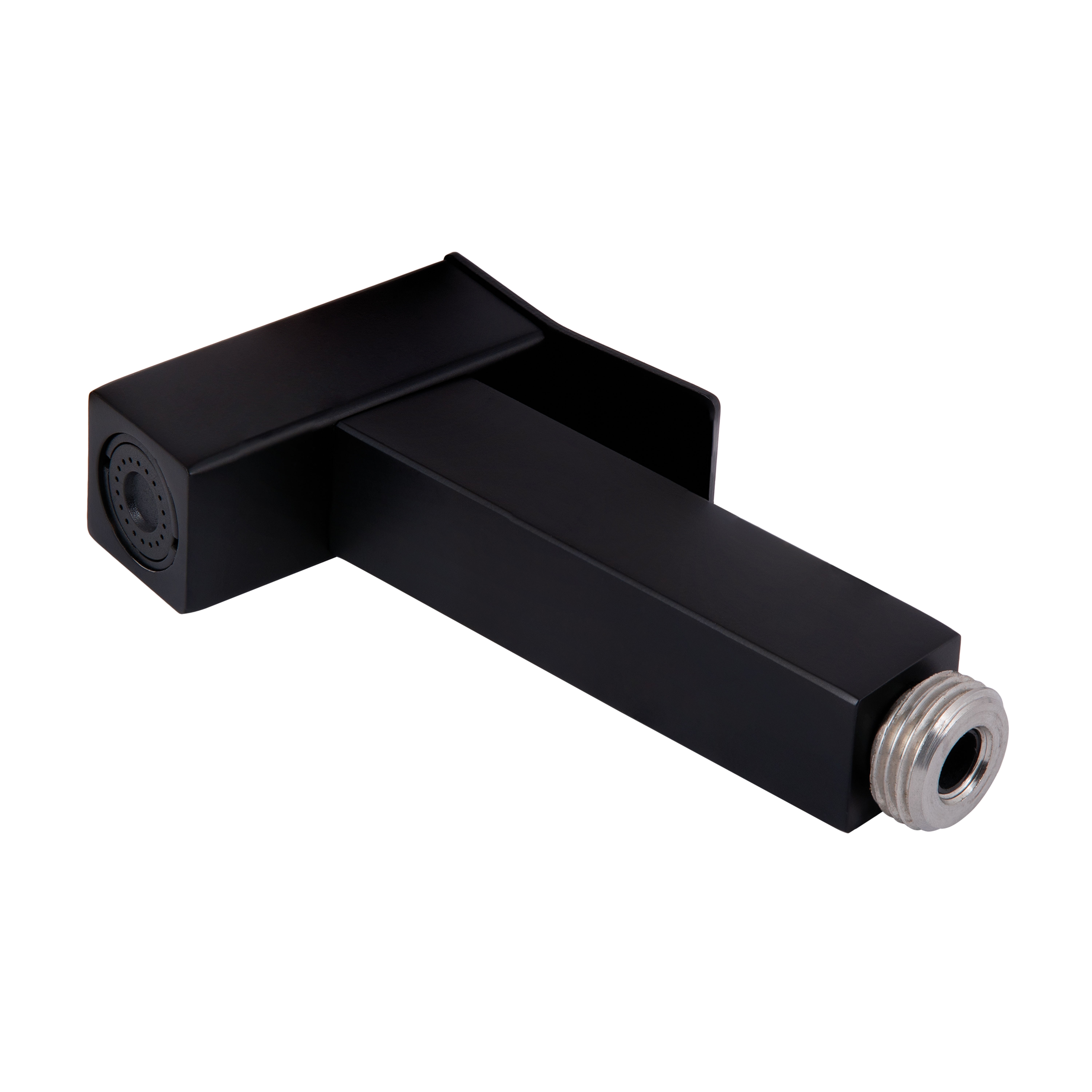 Набір для гігієнічного душу Lidz Kubis 110 Black прямокутний (LDKUB110BLA46104)