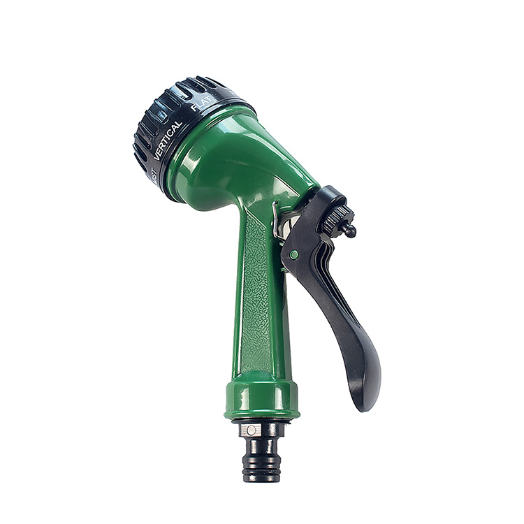 Набір для поливу Grad пістолет-розпилювач 7 режимів, 2 конектори 3/4" + адаптер 1/2-3/4" (ABS)