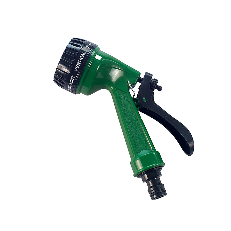 Набір для поливу Grad пістолет-розпилювач 7 режимів, 2 конектори 3/4" + адаптер 1/2-3/4" (ABS)