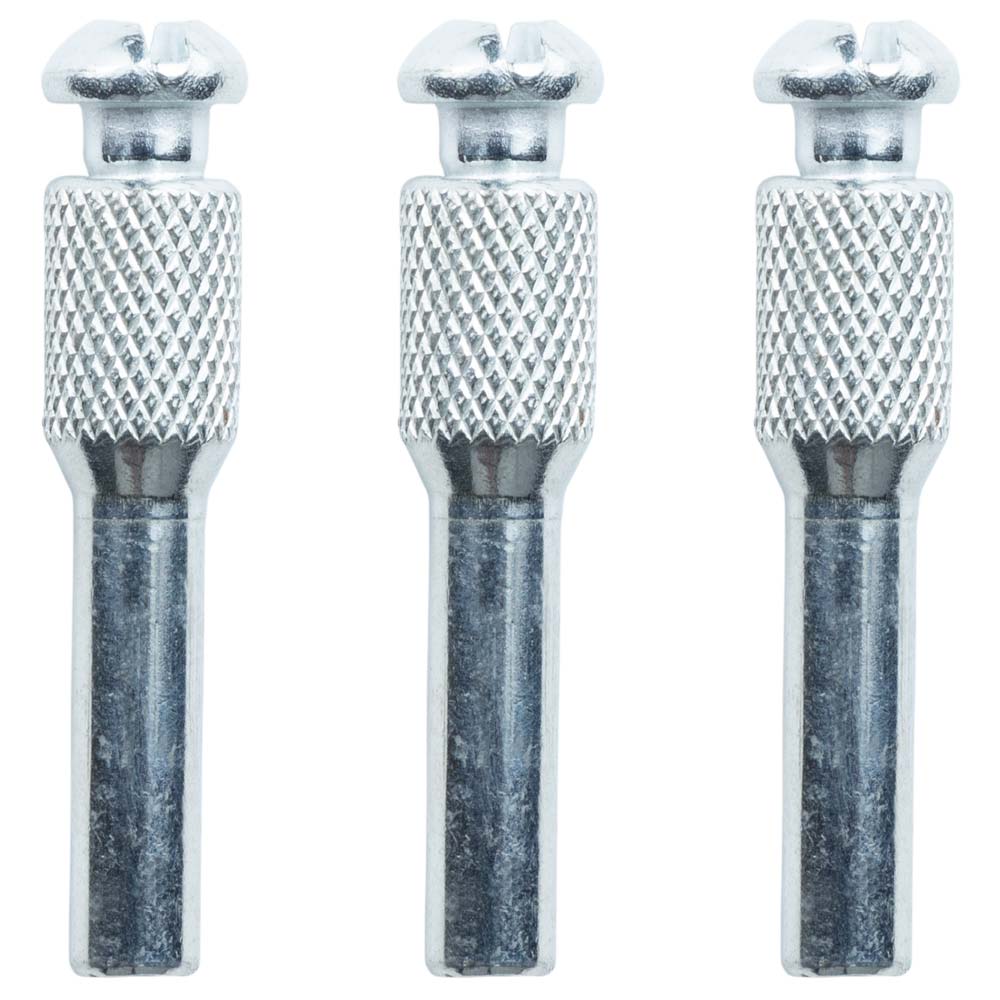 Набір дротяних щіток Grad 5 шт Ø25; 38; 50; 65; 75 мм хвостовик Ø6 мм (латуновані)