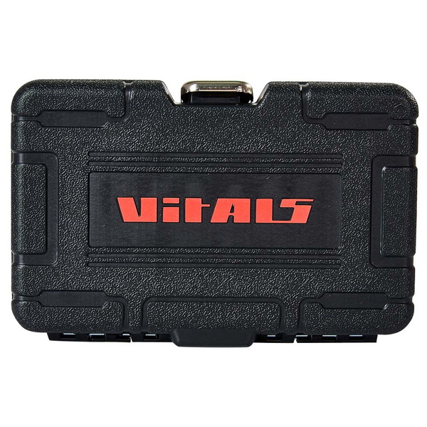 Набір головок торцевих з тріскачкою Vitals Master 1/4″, 46 предметів
