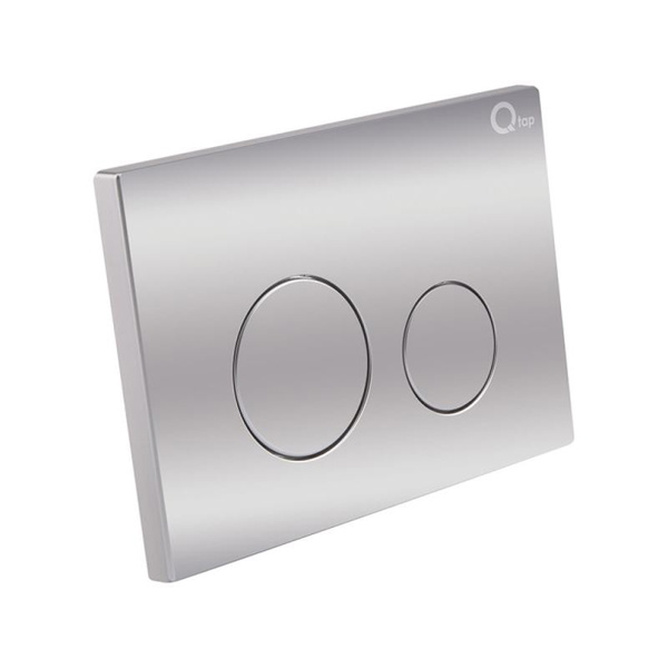 Набір інсталяція Qtap 4 в 1 Nest ST з круглою панеллю змиву (QT0133M425M11112CRM)