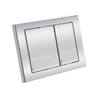 Набір інсталяція Qtap 4 в 1 Nest ST з квадратною панеллю змиву (QT0133M425M06028CRM)