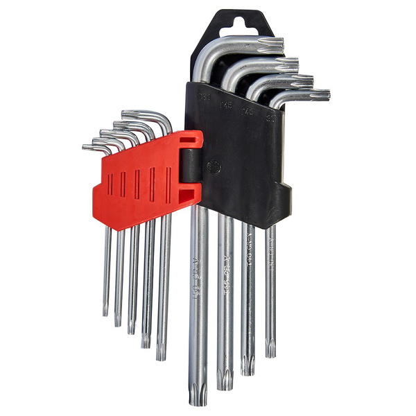 Набор ключей шестигранных Torx Vitals Master 9 шт. Т10–Т50