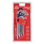 Набор ключей шестигранных Torx Vitals Master 9 шт. Т10–Т50
