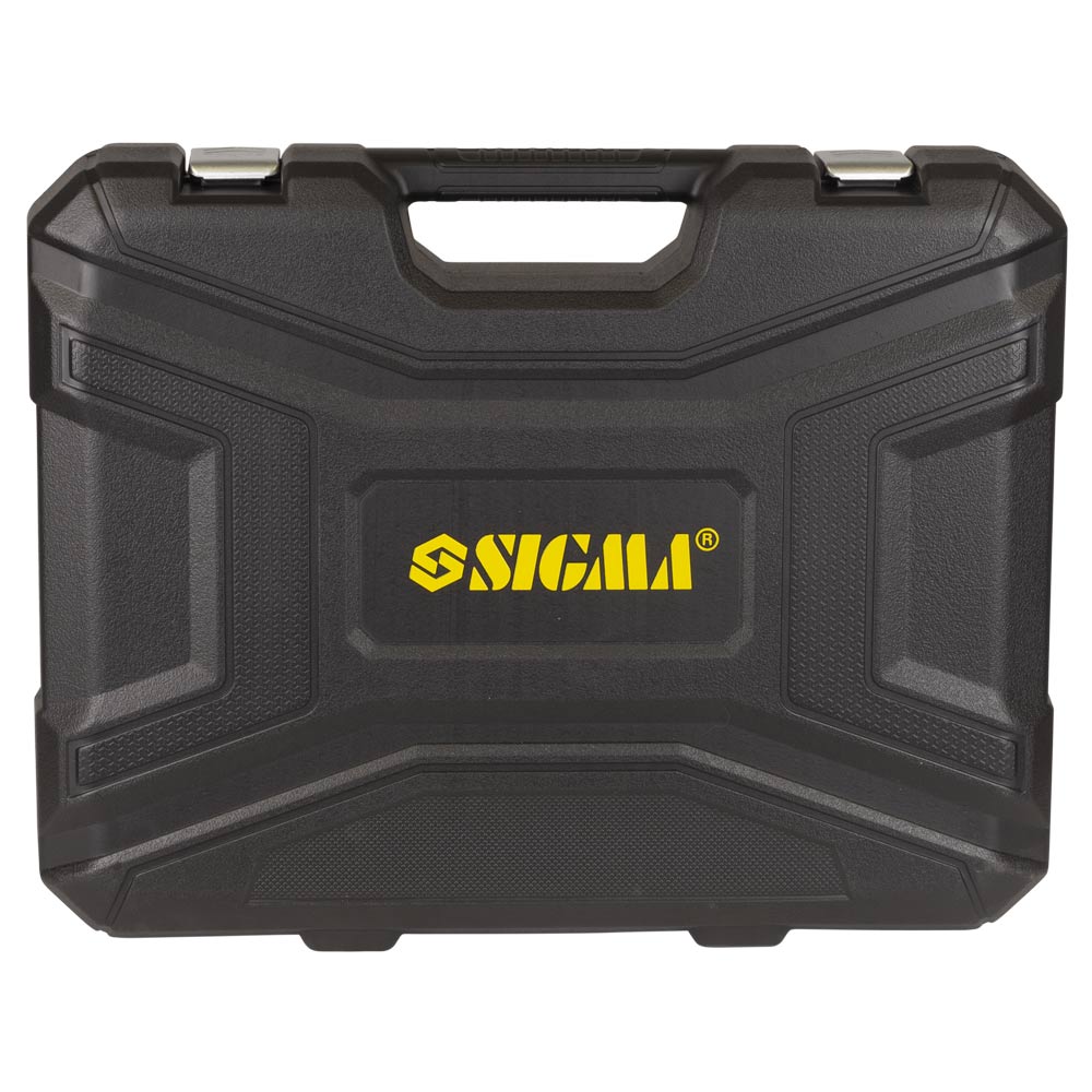 Набір насадок торцевих і біти, ключів, інструментів Sigma CrV 1/4", 3/8", 1/2" 128 шт