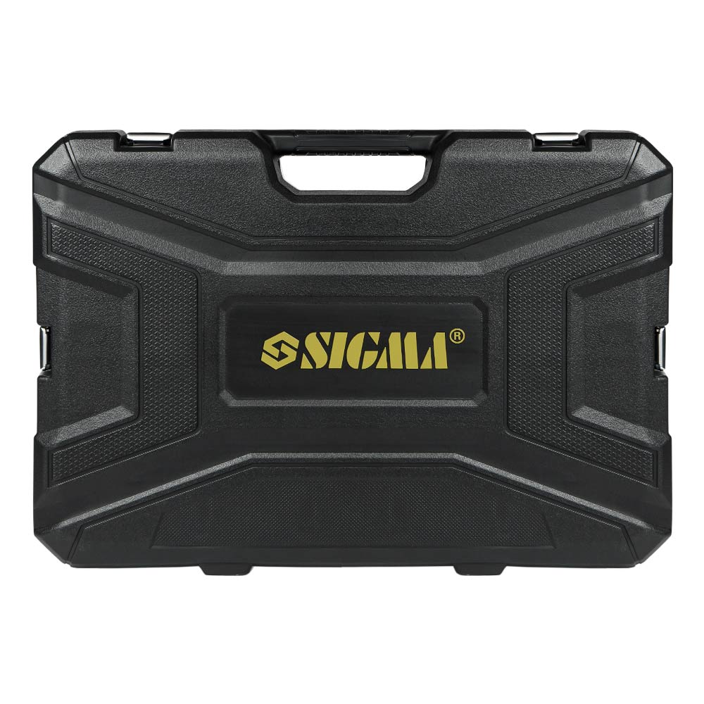 Набор насадок торцевых и биты, ключей, инструментов Sigma CrV 1/4", 3/8", 1/2" 233 шт
