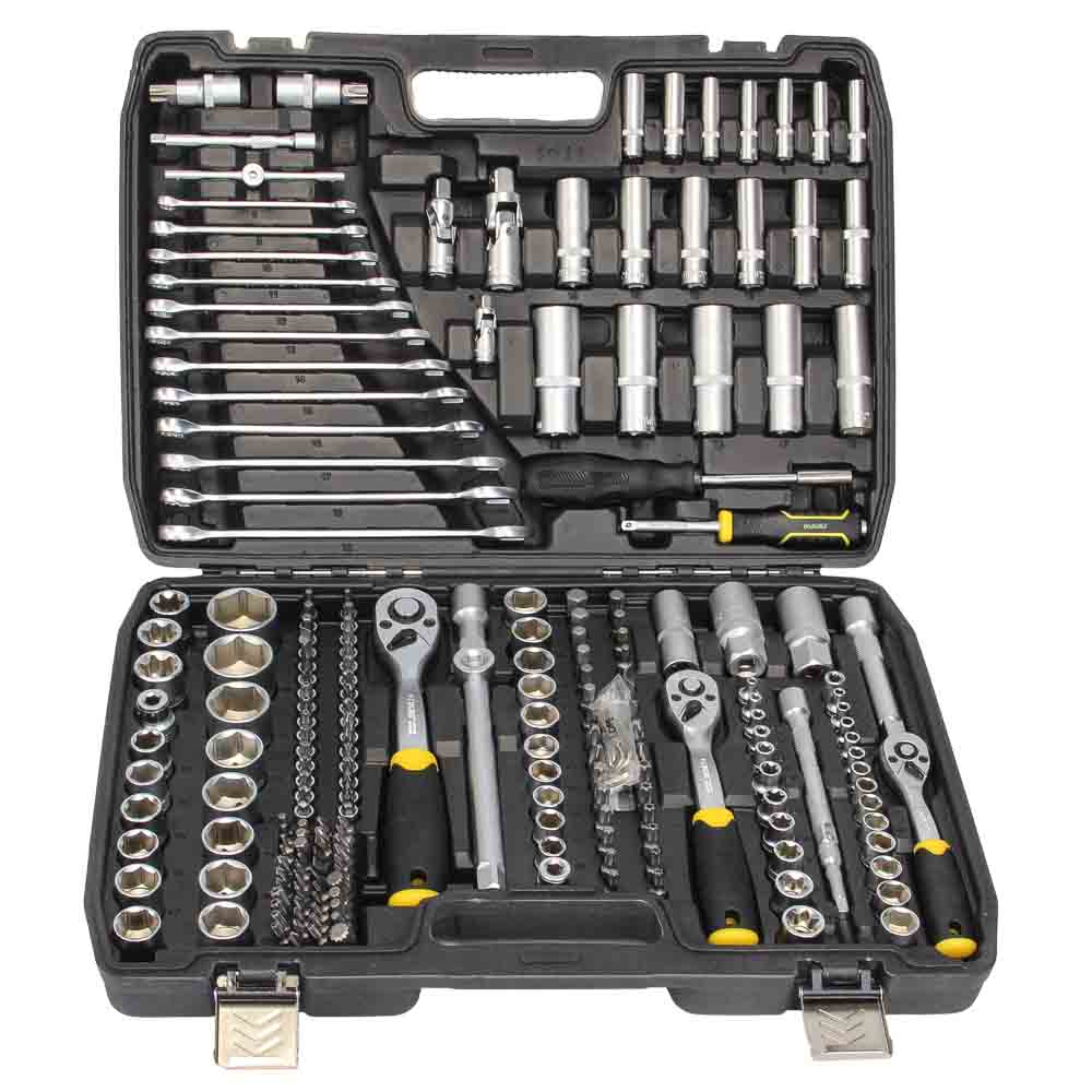 Набор головок торцевых и бит Sigma CrV 1/4", 3/8", 1/2" 216 шт