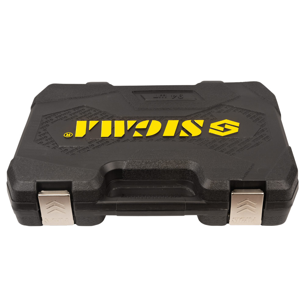 Набір насадок торцевих і біти Sigma CrV mid 1/4", 1/2" 94 шт