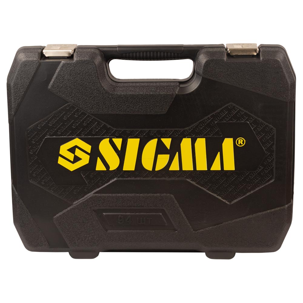 Набір насадок торцевих і біти Sigma CrV mid 1/4", 1/2" 94 шт