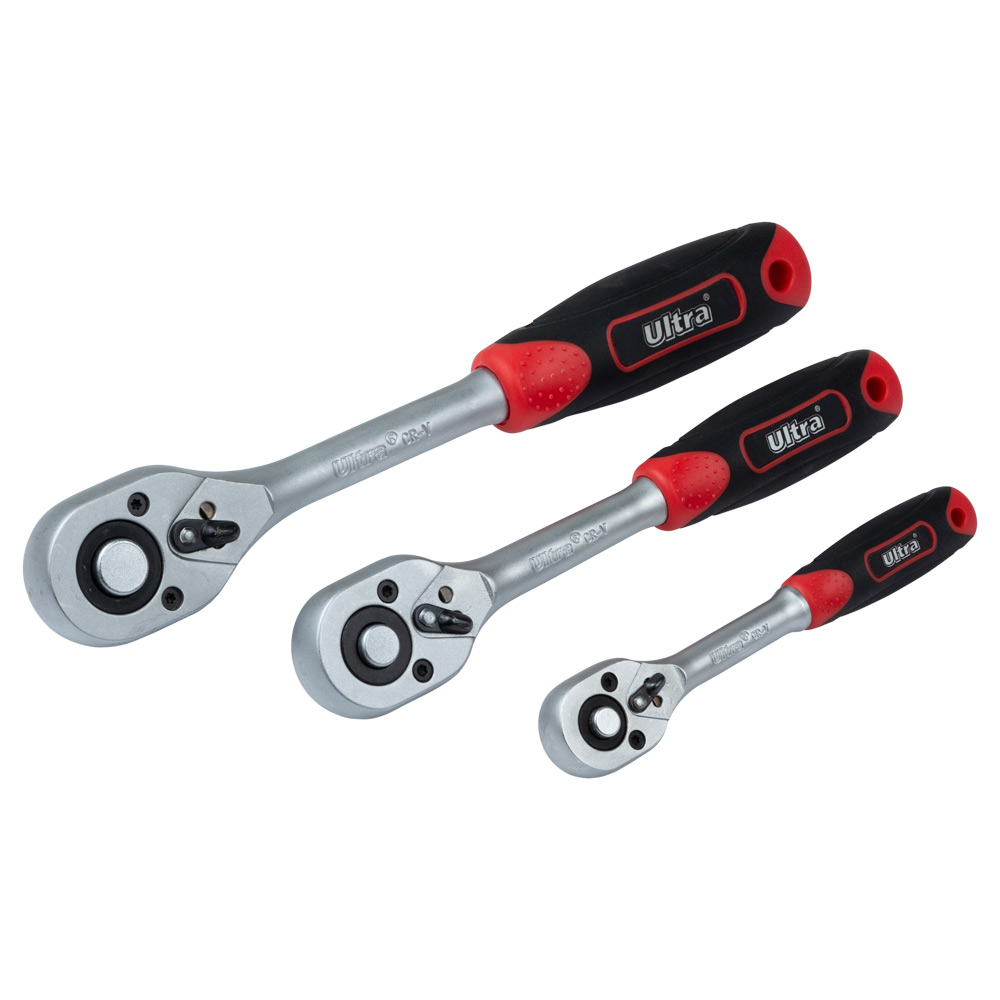 Набор головок торцевых и бит Ultra CrV Taiwan 1/4", 3/8", 1/2" 216 шт