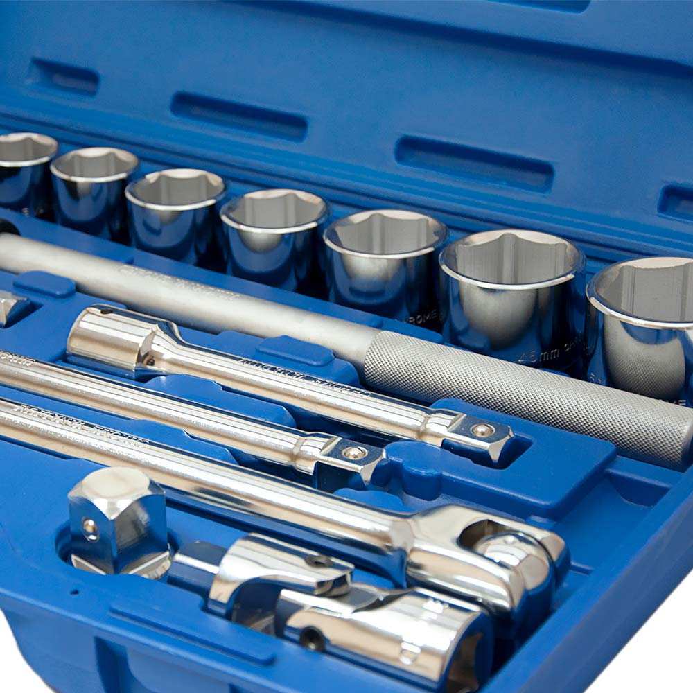 Набір насадок торцевих Ultra CrV Taiwan 3/4" 20 шт