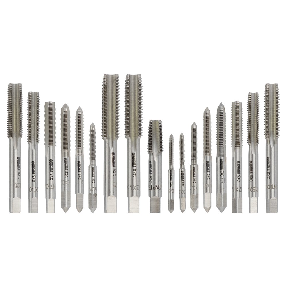 Набір плашок і мітчиків Sigma 40 предметів (металевий кейс)