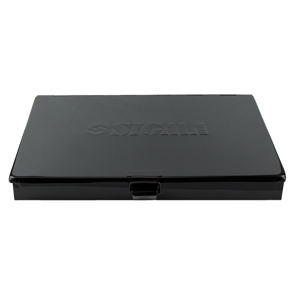 Набір плашок і мітчиків Sigma 40 предметів (металевий кейс)