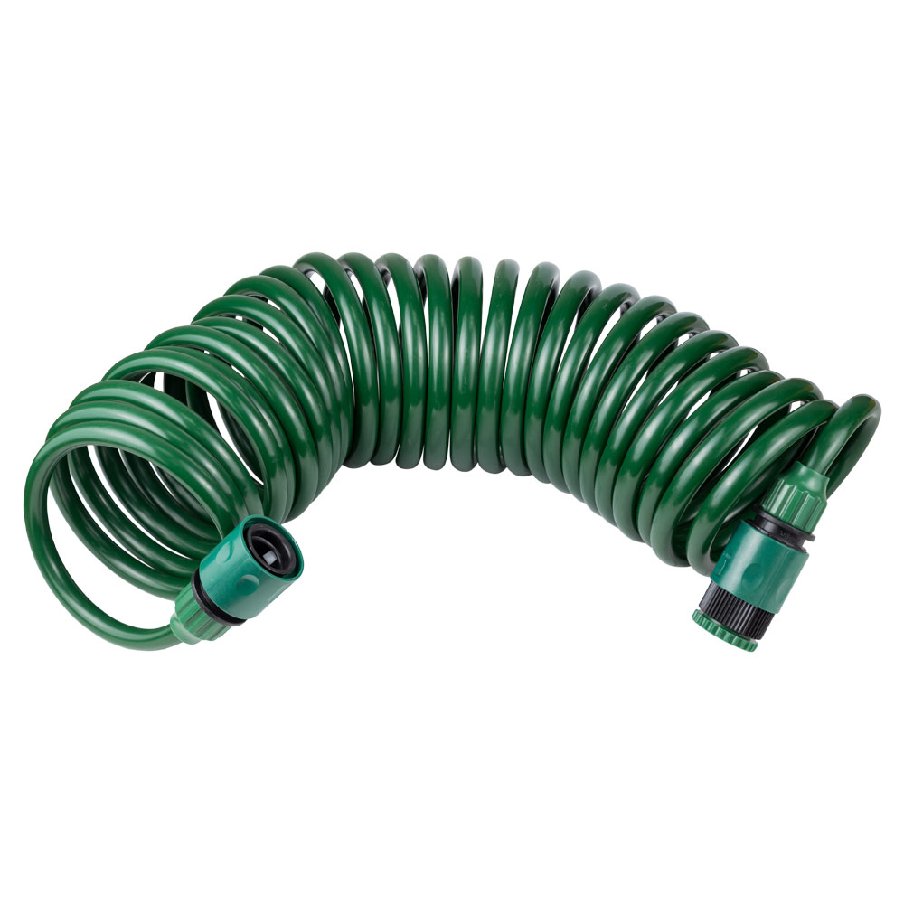 Набір поливальний Grad: шланг спіральний 7.5 м + пістолет-розпилювач 7-ми режимний