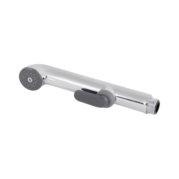 Набір для гігієнічного душу Qtap Inspai-Varius округлий Chrome/Grey (Set) (QTSETCRMA021)