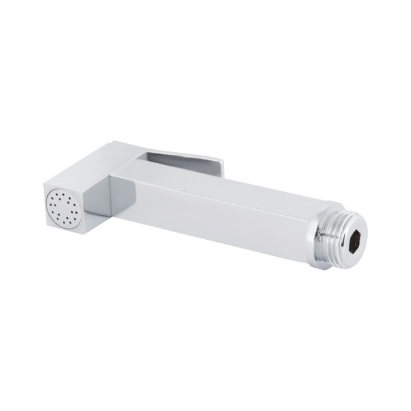 Набір для гігієнічного душу Qtap Swan Cascada прямокутний Chrome (QTSWA262CRM45567)