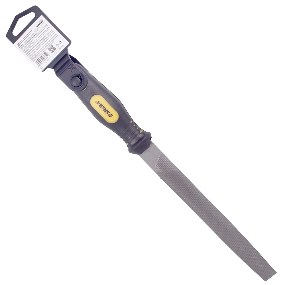 Напильник Sigma полукруглый 200 мм №2 двухкомпонентная рукоятка