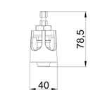 Насадка для зняття фаски та калібрування Thermo Alliance м/п труби d26 (STD-407)