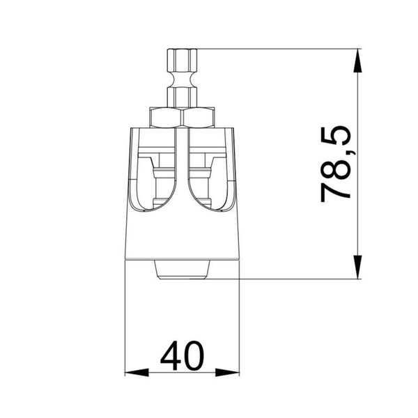 Насадка для зняття фаски та калібрування Thermo Alliance м/п труби d26 (STD-407)