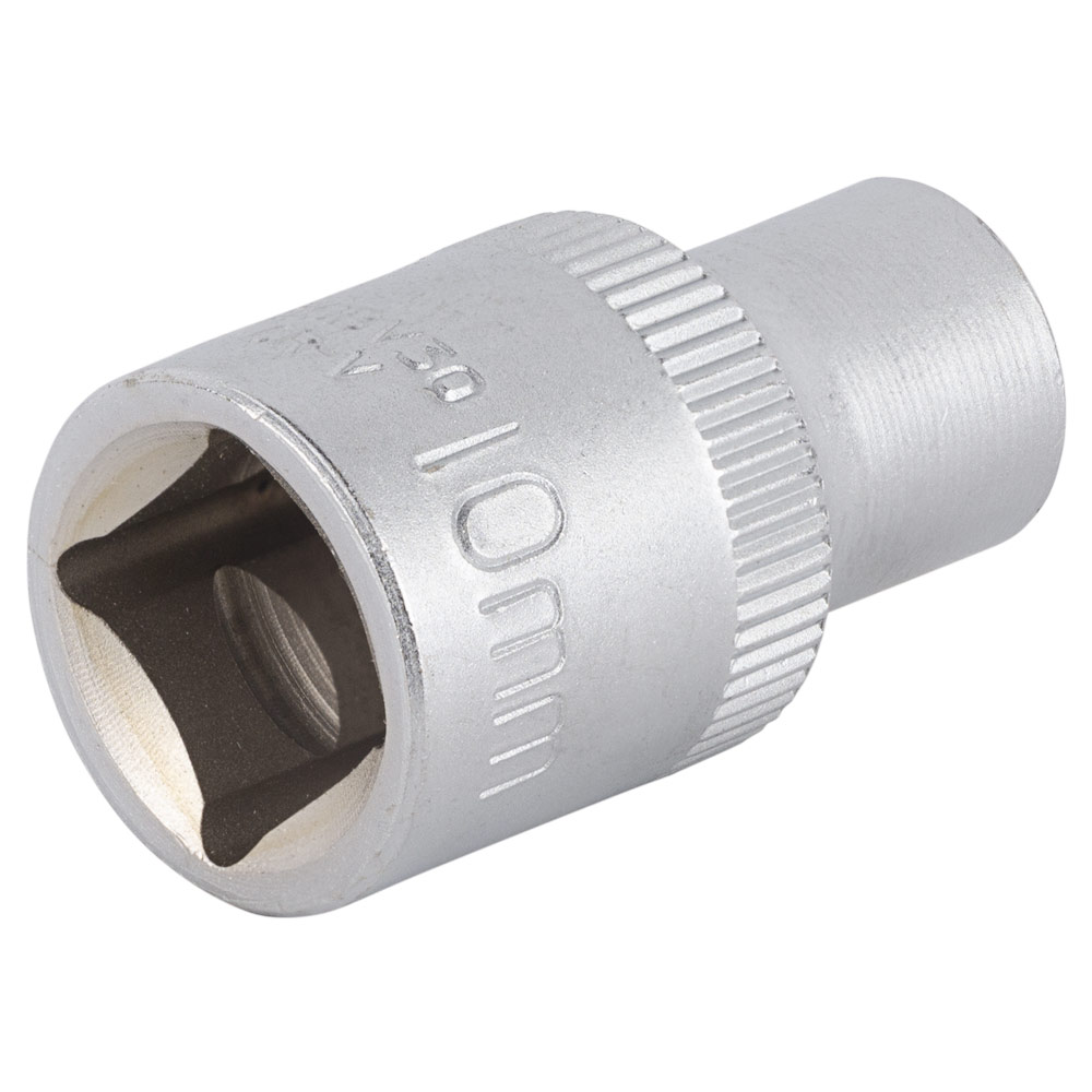 Насадка шестигранная Sigma CrV mid короткая 1/2" 10 мм