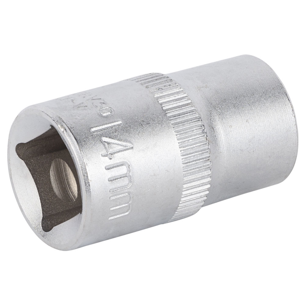 Насадка шестигранна Sigma CrV mid коротка 1/2" 14 мм