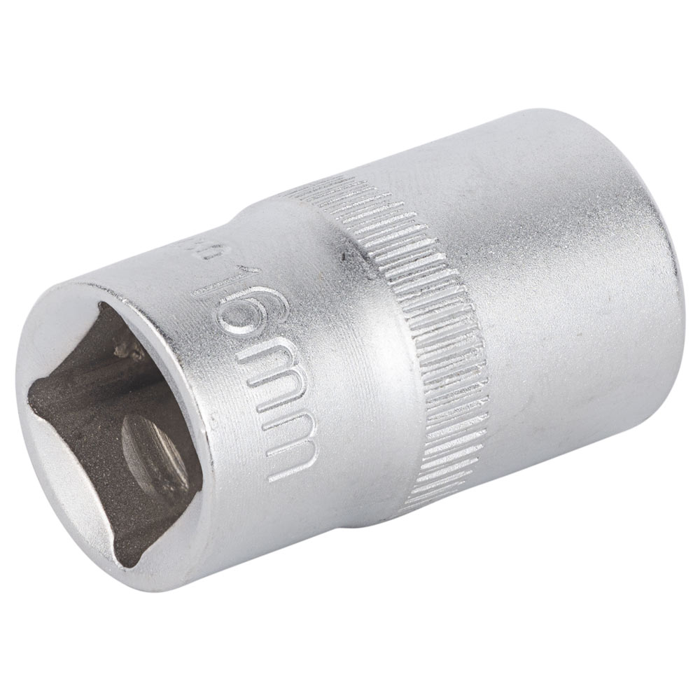 Насадка шестигранна Sigma CrV mid коротка 1/2" 16 мм