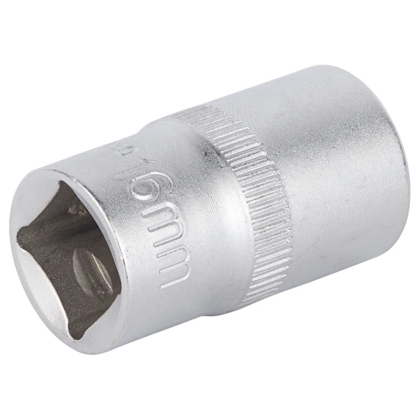Насадка шестигранная Sigma CrV mid короткая 1/2" 16 мм