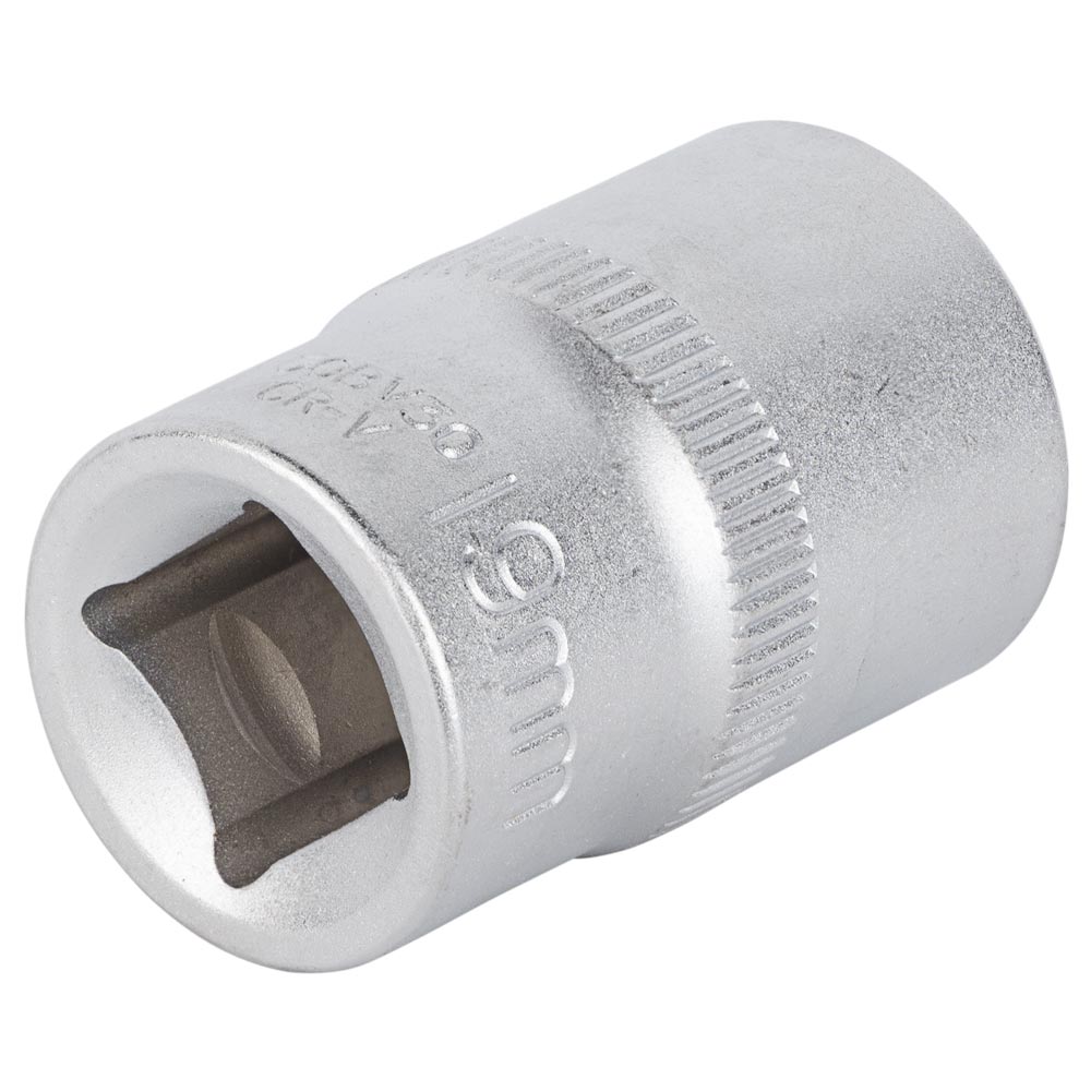 Насадка шестигранная Sigma CrV mid короткая 1/2" 19 мм