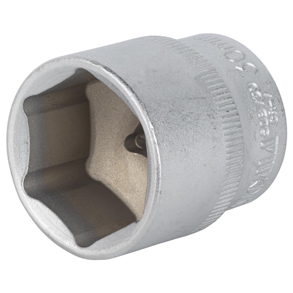 Насадка шестигранна Sigma CrV mid коротка 1/2" 30 мм