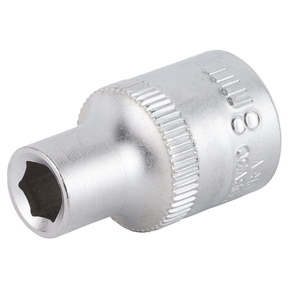 Насадка шестигранна Sigma CrV mid коротка 1/2" 8 мм