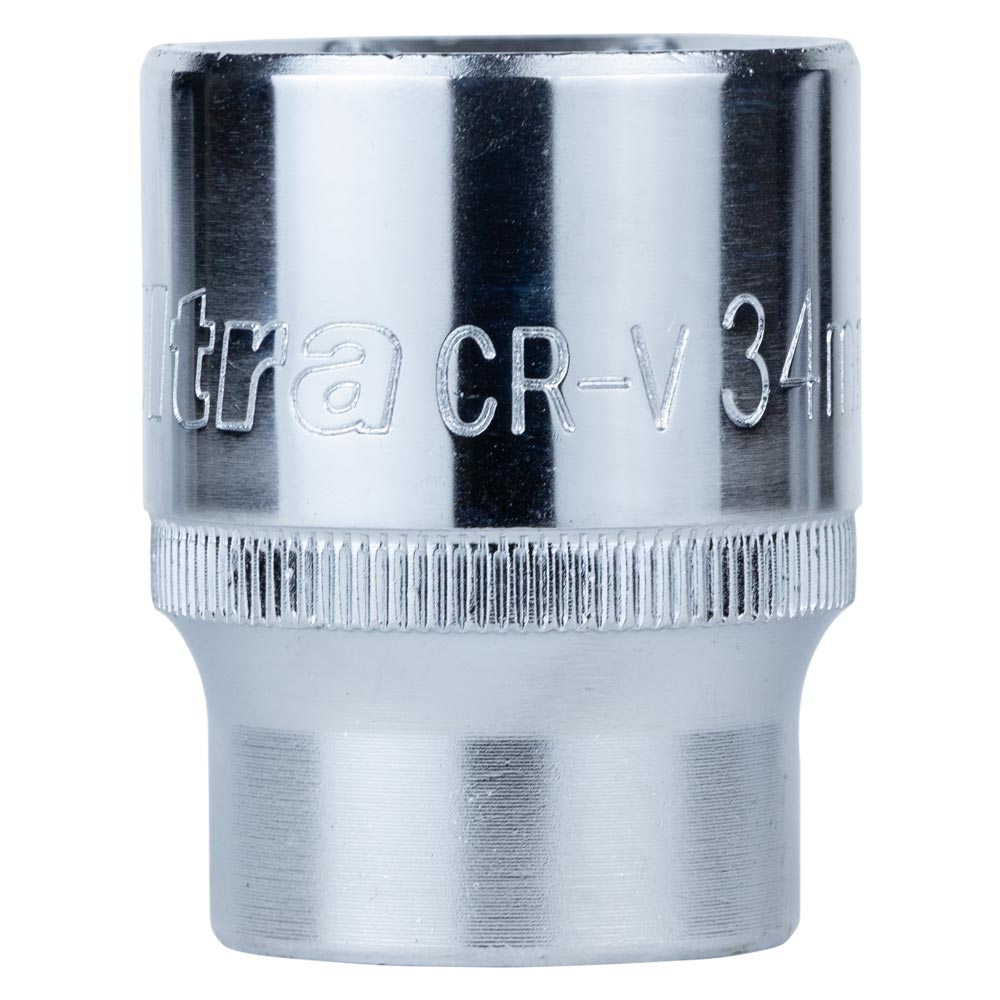 Насадка шестигранна Ultra CrV 3/4" 34 мм