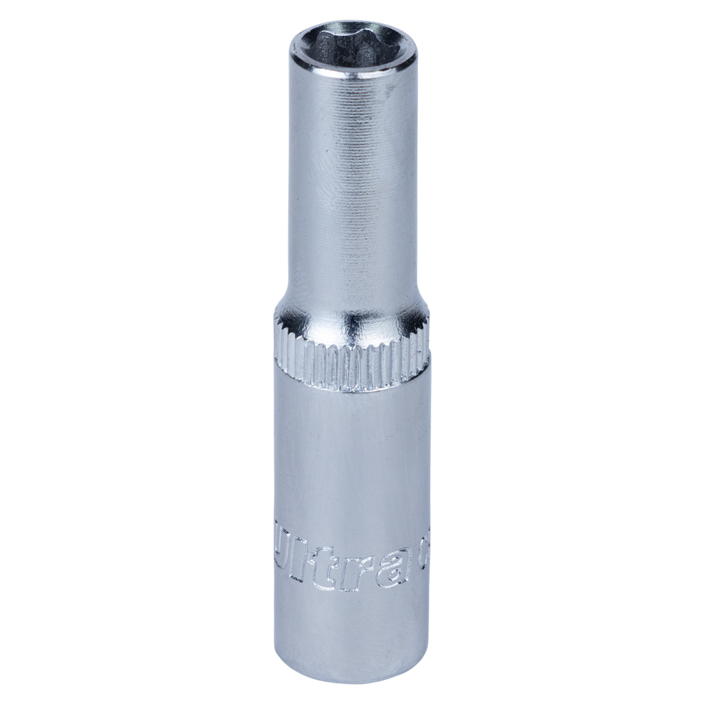 Насадка шестигранна Ultra CrV довга 1/4" 6 мм