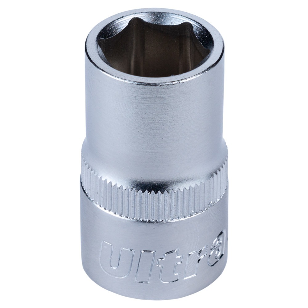 Насадка шестигранна Ultra CrV коротка 1/2" 14 мм