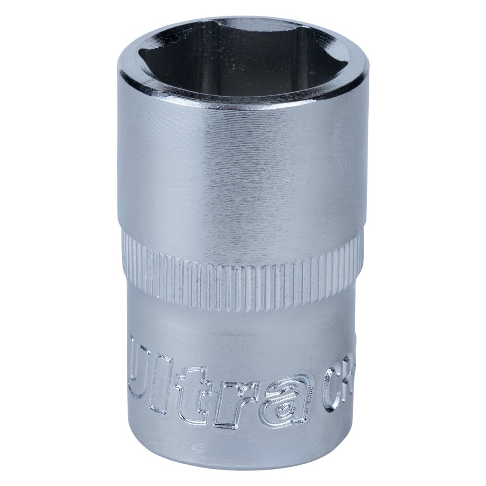 Насадка шестигранна Ultra CrV коротка 1/2" 17 мм