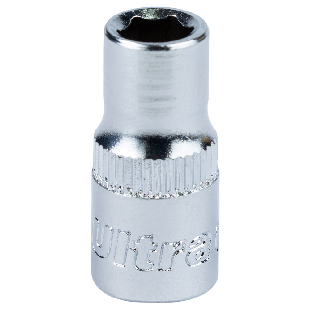 Насадка шестигранная Ultra CrV короткая 1/4