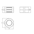 Насадка Thermo Alliance для инструмента под пресс-фитинг U-образная 25 (STD-402U25)